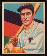 1934-1936 R327 Diamond Stars #27 “Pie“ Traynor (1935) Pittsburgh Pirates - Front