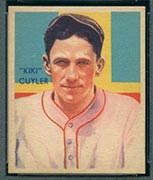 1934-1936 R327 Diamond Stars #31 “Ki-Ki” Cuyler (1935) Chicago Cubs - Front