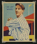 1934-1936 R327 Diamond Stars #45 “Jo Jo” White (1935) Detroit Tigers - Front