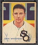 1934-1936 R327 Diamond Stars #51 John Whitehead (1935) Chicago White Sox - Front
