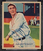 1934-1936 R327 Diamond Stars #59 Jim Bottomley (1935) Cincinnati Reds - Front