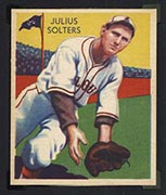 1934-1936 R327 Diamond Stars #85 Julius Solters (1936) St. Louis Browns - Front