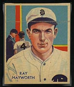 1934-1936 R327 Diamond Stars #90 Ray Hayworth (1936) Detroit Tigers - Front