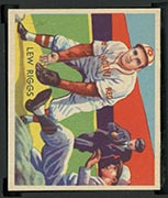 1934-1936 R327 Diamond Stars #96 Lew Riggs (1936) Cincinnati Reds - Front