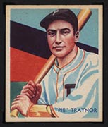 1934-1936 R327 Diamond Stars #99 “Pie” Traynor (1936) Pittsburgh Pirates - Front