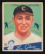 1934 Goudey #60 Lynn Nelson Chicago Cubs - Front
