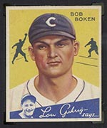 1934 Goudey #74 Bob Boken Chicago White Sox - Front