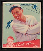 1934 Goudey #85 Adam Comorosky Cincinnati Reds - Front