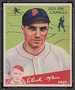 1934 Goudey #91 Dolph Camilli Philadelphia Phillies - Front