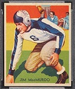 1935 National Chicle #29 Jim MacMurdo Philadelphia Eagles - Front