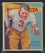 1935 National Chicle #34 Bronko Nagurski Chicago Bears - Front