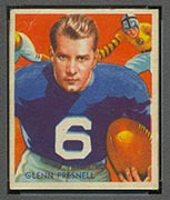 1935 National Chicle #5 Glenn Presnell Detroit Lions - Front