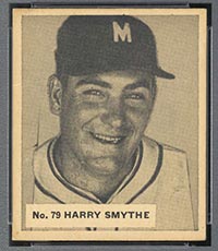 1936 V355 World Wide Gum #79 Harry Smythe Montreal Royals - Front