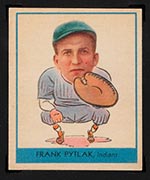 1938 Goudey #245 Frank Pytlak Cleveland Indians - Front