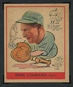 1938 Goudey #270 Ernie Lombardi Cincinnati Reds - Front