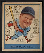 1938 Goudey #273 Jimmy Foxx Boston Red Sox - Front