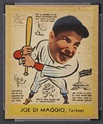 1938 Goudey #274 Joe DiMaggio New York Yankees - Front