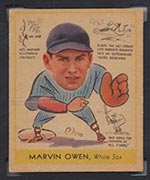 1938 Goudey #287 Marvin Owen Chicago White Sox - Front