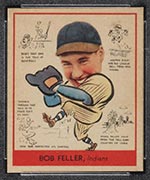 1938 Goudey #288 Bob Feller Cleveland Indians - Front