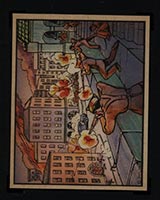 1938 Gum Inc Horrors of War #135 A Battle from a Rooftop in Barcelona - Front