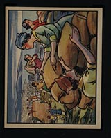 1938 Gum Inc Horrors of War #164 Catalan Women Build New Fortifications - Front