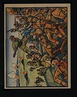 1938 Gum Inc Horrors of War #217 Chinese Rout the Japs at Matowchen - Front