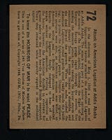 1938 Gum Inc Horrors of War #72 Attack on American Legation at Addis Ababa - Back