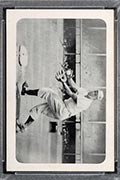 1947 Bond Bread Jackie Robinson Running to Catch Ball