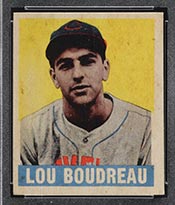 1948-1949 Leaf #106 Lou Boudreau Cleveland Indians - Front