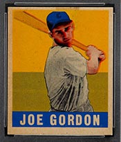 1948-1949 Leaf #117 Joe Gordon Cleveland Indians - Front