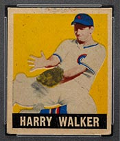 1948-1949 Leaf #137 Harry Walker Chicago Cubs - Front