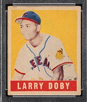 1948-1949 Leaf #138 Larry Doby Cleveland Indians - Front