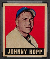 1948-1949 Leaf #139 Johnny Hopp Pittsburgh Pirates - Front