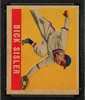 1948-1949 Leaf #143 Dick Sisler Philadelphia Phillies - Front