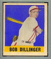 1948-1949 Leaf #144 Bob Dillinger St. Louis Browns - Front