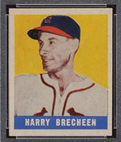 1948-1949 Leaf #158 Harry Brecheen St. Louis Cardinals - Front