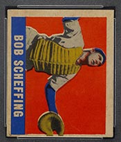 1948-1949 Leaf #160 Bob Scheffing Chicago Cubs - Front