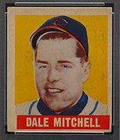 1948-1949 Leaf #165 Dale Mitchell Cleveland Indians - Front