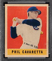 1948-1949 Leaf #168 Phil Cavaretta Chicago Cubs - Front