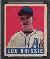1948-1949 Leaf #31 Lou Brissie Philadelphia Athletics - Front