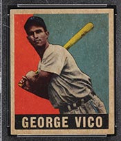 1948-1949 Leaf #47 George Vico Detroit Tigers - Front