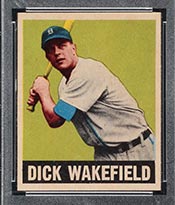 1948-1949 Leaf #50 Dick Wakefield Detroit Tigers - Front