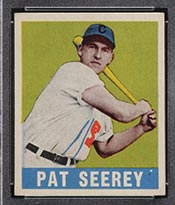 1948-1949 Leaf #73 Pat Seerey Chicago White Sox - Front