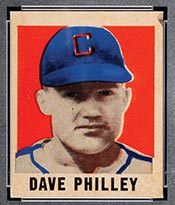 1948-1949 Leaf #85 Dave Philley Chicago White Sox - Front