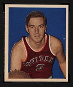 1948 Bowman #1 Ernie Calverley Providence Steamrollers - Front