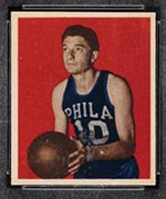 1948 Bowman #34 Joe Fulks Philadelphia Warriors - Front