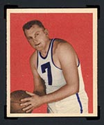 1948 Bowman #48 Ed Sadowski Philadelphia Warriors - Front