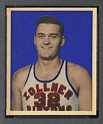 1948 Bowman #49 Bob Kinney Fort Wayne Zollner Pistons - Front