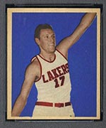 1948 Bowman #66 Jim Pollard Minneapolis Lakers - Front