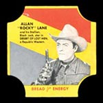 1950-1951 D290-12 Bread for Energy Allan “Rocky” Lane Actor, Desert of Lost Men